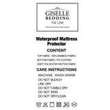 NNEDSZ  Bedding Double Size Waterproof Bamboo Mattress Protector