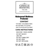 NNEDSZ Bedding King Single Size Waterproof Bamboo Mattress Protector