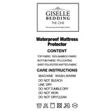NNEDSZ Bedding Giselle Bedding Bamboo Mattress Protector Single