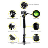 NNEDSZ Extendable Portable Camera Monopod Tripod - Black