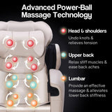 NNEMB Electric Massage Chair Full Body Reclining Zero Gravity Kneading Back