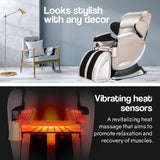 NNEMB Electric Massage Chair Full Body Reclining Zero Gravity Kneading Back