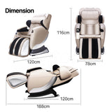 NNEMB Electric Massage Chair Full Body Reclining Zero Gravity Kneading Back