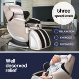 NNEMB Electric Massage Chair Full Body Reclining Zero Gravity Kneading Back