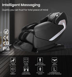 NNEMB Cloud 9 MKII Electric Massage Chair Full Body Zero Gravitywith Heat and Bluetooth Black