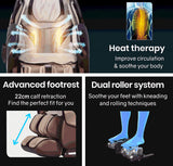 NNEMB Cloud 9 MKII Electric Massage Chair Full Body Zero Gravity with Heat and Bluetooth Bronze