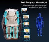 NNEMB Cloud 9 MKII Electric Massage Chair Full Body Zero Gravity with Heat and Bluetooth Bronze
