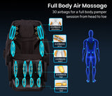 NNEMB Cloud 9 MKII Electric Massage Chair Full Body Zero Gravitywith Heat and Bluetooth Dark Crimson