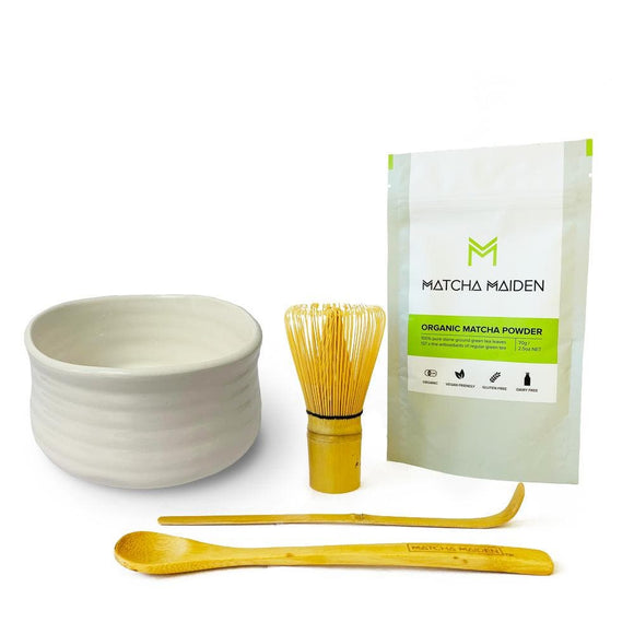 NNEKG Matcha Maiden Organic Matcha Powder Gift Set