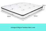 NNEDPE Laura Hill Queen Mattress with Bamboo Fabric