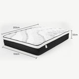 NNEDPE Laura Hill Premium Queen Mattress with Euro Top Layer - 32cm