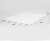 NNEDPE Laura Hill High Density Mattress foam Topper 5cm - Double