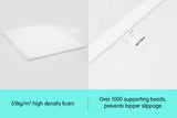 NNEDPE Laura Hill High Density Mattress foam Topper 7cm - Double