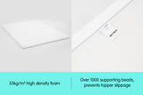 NNEDPE Laura Hill High Density Mattress foam Topper 5cm - Single