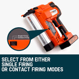 NNEMB Finish Nailer 20V Lithium 16ga Brad Nailer Cordless Nail Gun