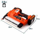 NNEMB Finish Nailer 20V Lithium 16ga Brad Nailer Cordless Nail Gun