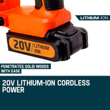 NNEMB Finish Nailer 20V Lithium 16ga Brad Nailer Cordless Nail Gun