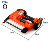 NNEMB Brad Nailer Staple Gun Cordless 2-in-1 Lithium 20V Nail Gun 18ga Nails
