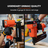 NNEMB CB300 MKII Pneumatic Air T-Nailer Concrete Nail Gun Heavy-Duty