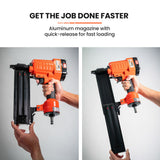 NNEMB CB300 MKII Pneumatic Air T-Nailer Concrete Nail Gun Heavy-Duty