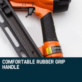 NNEMB Finishing Air Nail Gun-Heavy Duty Angled Nailer Pneumatic Finish