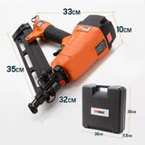 NNEMB Finishing Air Nail Gun-Heavy Duty Angled Nailer Pneumatic Finish