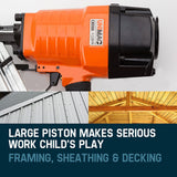 NNEMB Construction Framing Nail Gun-Heavy Duty Air Nailer Pneumatic