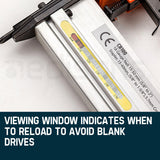 NNEMB 2in1 Air Brad + Staple Finishing Nail Gun Pneumatic Nailer Finish