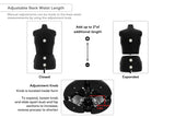 NNEKG Dressmakers Adjustable Dress Form (Size 14 20 Black)