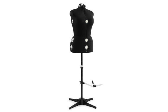 NNEKG Dressmakers Adjustable Dress Form (Size 14 20 Black)
