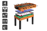 NNEKG 4 in 1 Game Table Foosball Table Tennis Pool Table Hockey
