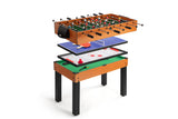 NNEKG 4 in 1 Game Table Foosball Table Tennis Pool Table Hockey