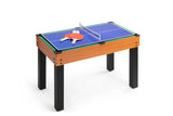 NNEKG 4 in 1 Game Table Foosball Table Tennis Pool Table Hockey