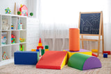 NNEKG Kids 5 Piece Soft Play Foam Corner Climber Activity Playset