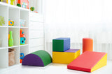 NNEKG Kids 5 Piece Soft Play Foam Corner Climber Activity Playset