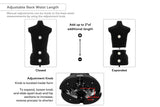 NNEKG Dressmakers Adjustable Dress Form (Size 8 14 Black)