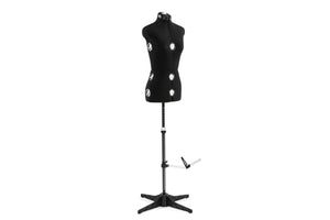 NNEKG Dressmakers Adjustable Dress Form (Size 8 14 Black)