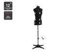 NNEKG Dressmakers Adjustable Dress Form (Size 8 14 Black)