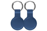 NNEKG Silicone Case Cover for Apple AirTag 2 Pack (Blue)