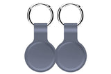 NNEKG Silicone Case Cover for Apple AirTag 2 Pack (Grey)