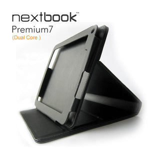 NNEDSZ Stand Case for Nextbook Premium7 Tablets 727KC (Dual Core) - Black