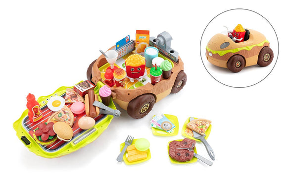 NNEKG Burger Car Playset