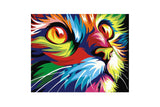 NNEKG Painting by Numbers Colourful Cat