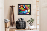 NNEKG Painting by Numbers Colourful Cat