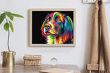 NNEKG Painting by Numbers Colourful Dog