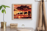 NNEKG Painting by Numbers Elephants