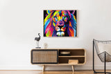 NNEKG Painting by Numbers Colourful Lion