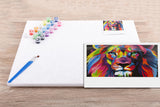 NNEKG Painting by Numbers Colourful Lion