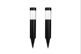 NNEKG Solar Powered Bollard LED Light 2 Pack