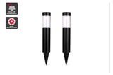 NNEKG Solar Powered Bollard LED Light 2 Pack
